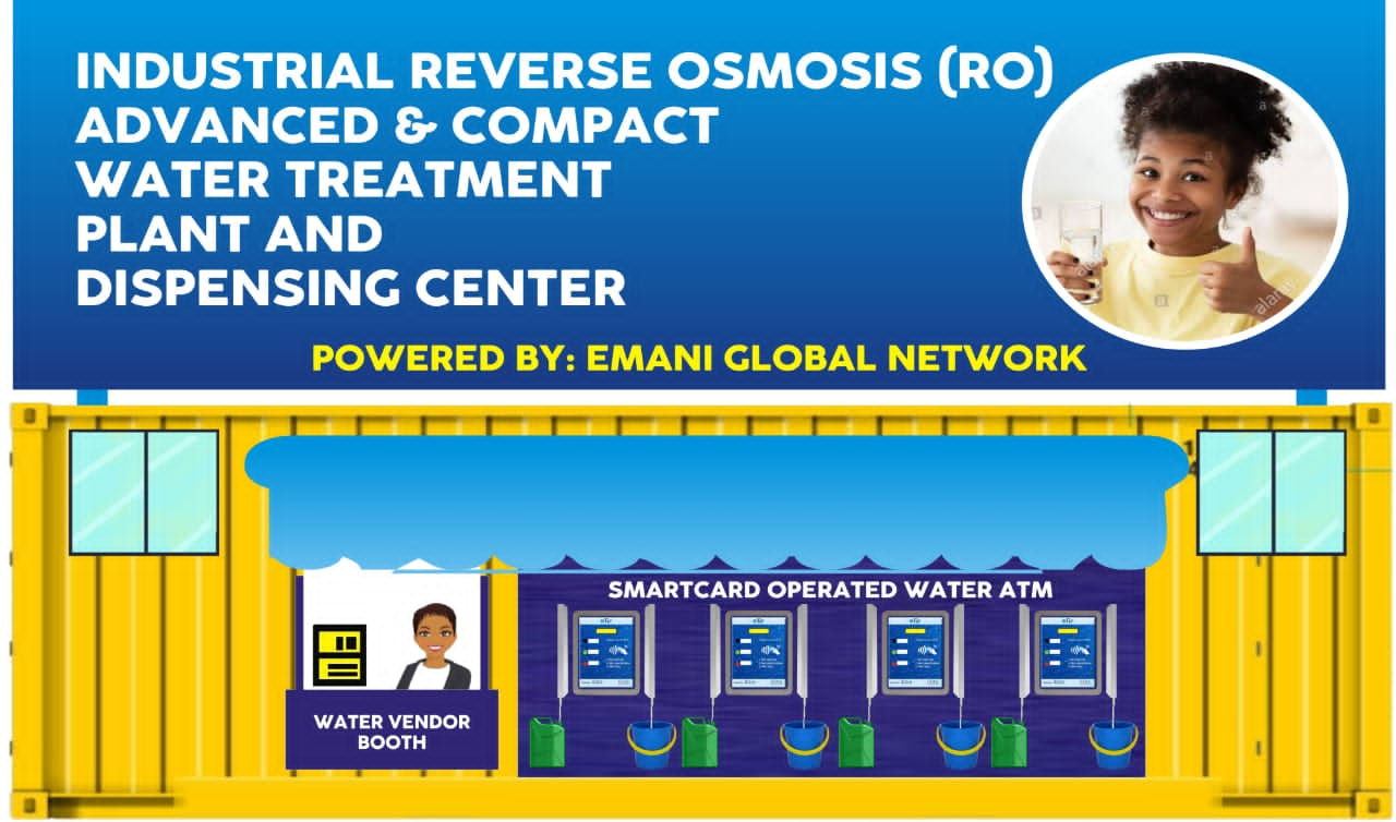 EMANI INDUSTRIAL RO WATER TREATMENT PLANT & DISPENSING POINT 